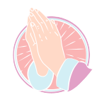 praying hand illustration